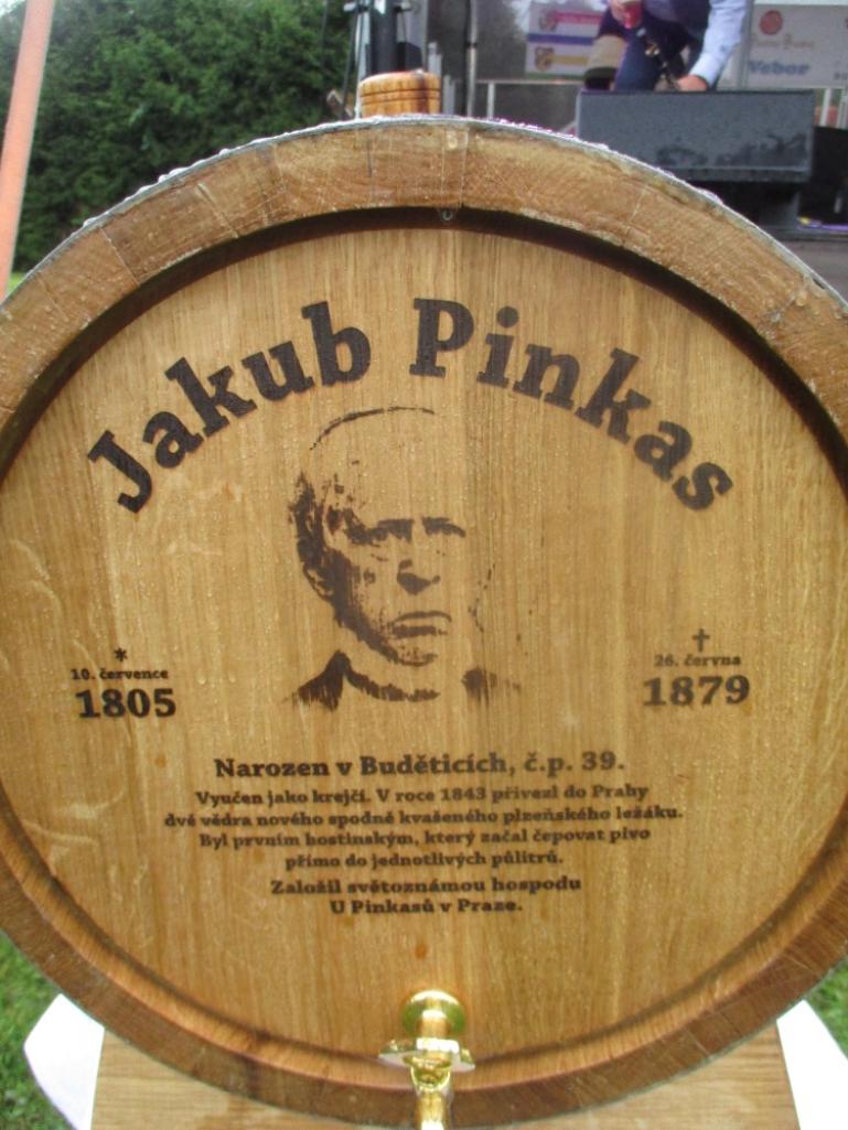 Buděticeké oslavy 200 let od narození místního rodáka Jakuba Pinkase. Foto: Robert Töpfer