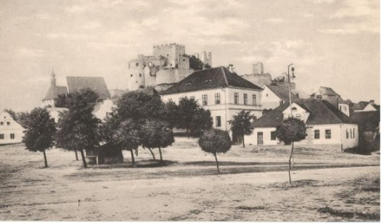 Historická podoba kašny. Foto: archiv MěÚ Rabí