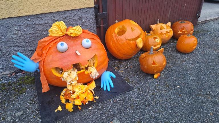 Halloween v Bojanovicích. Foto: Tereza Freidingerová