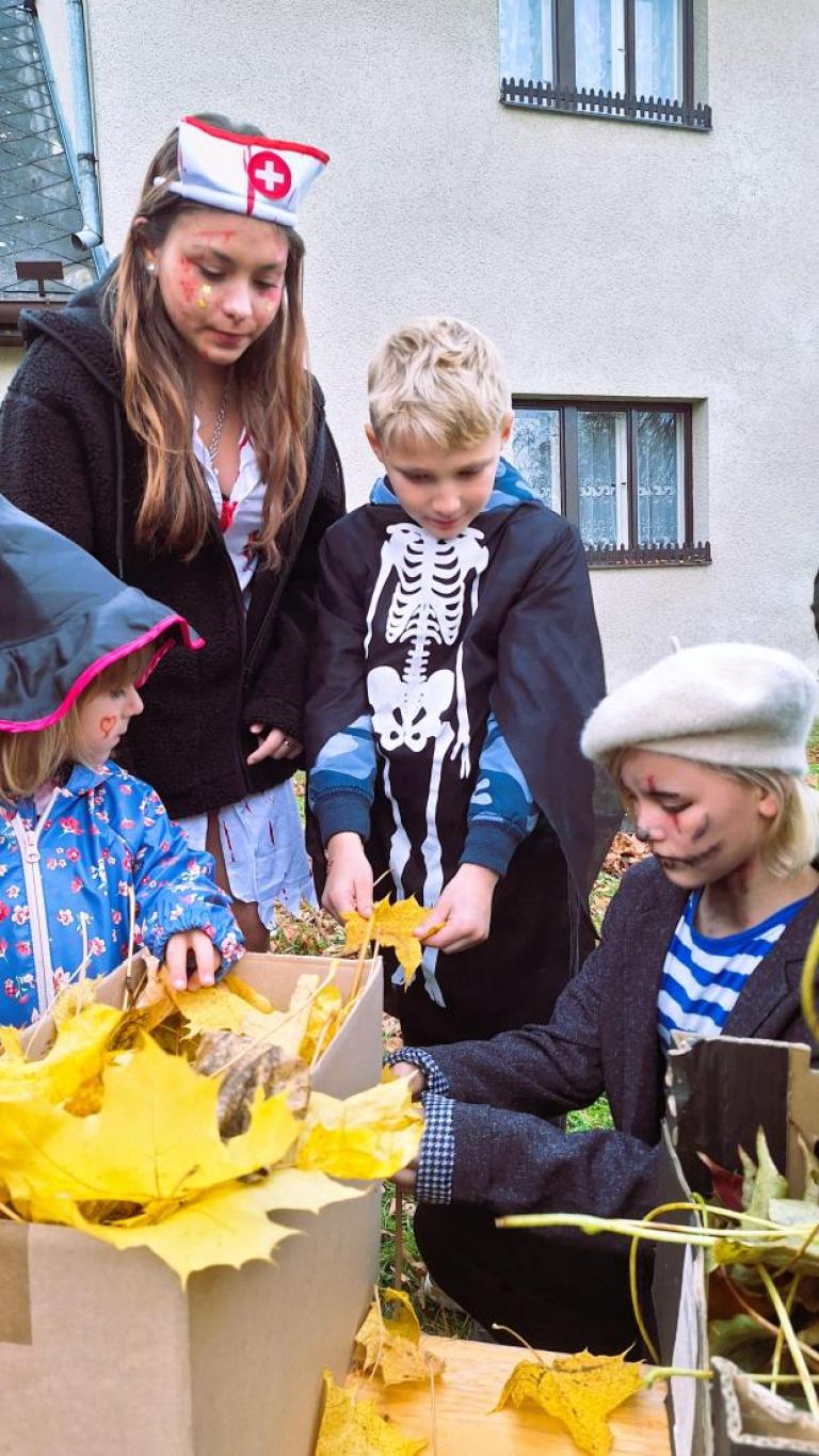 Halloween v Bojanovicích. Foto: Tereza Freidingerová