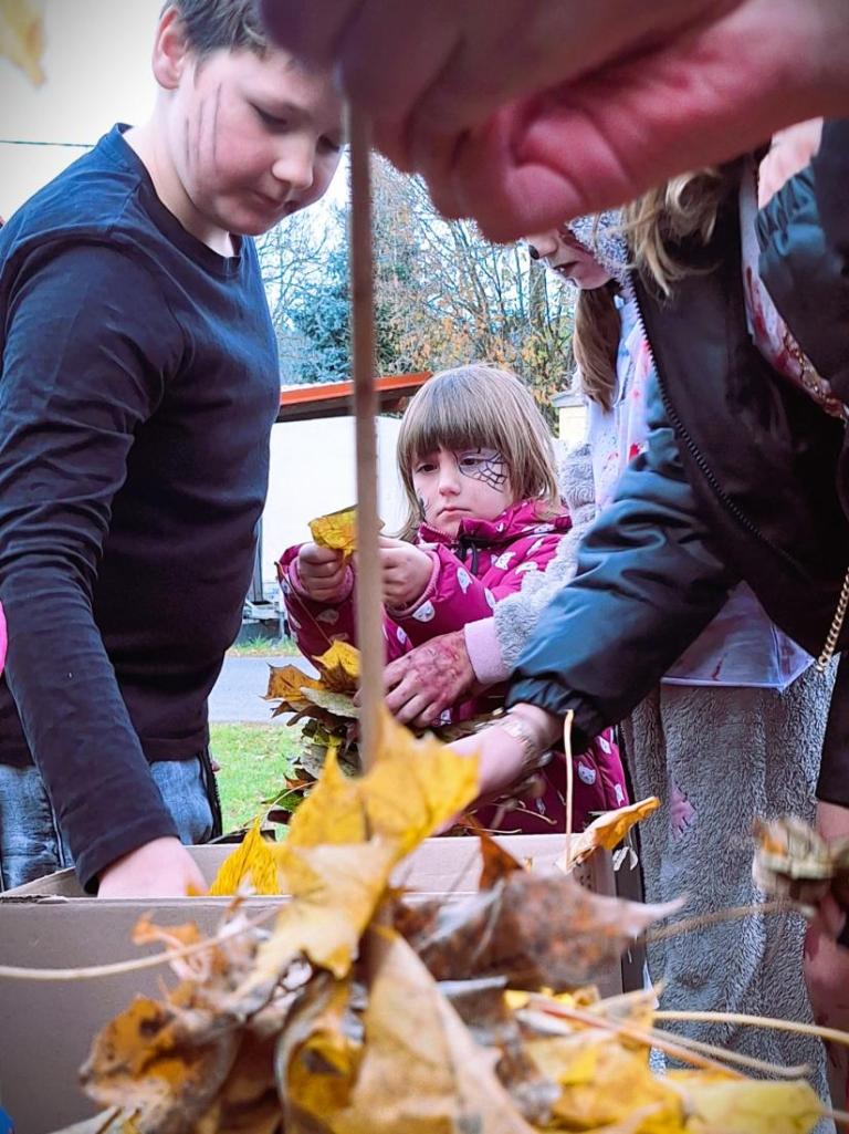 Halloween v Bojanovicích. Foto: Tereza Freidingerová
