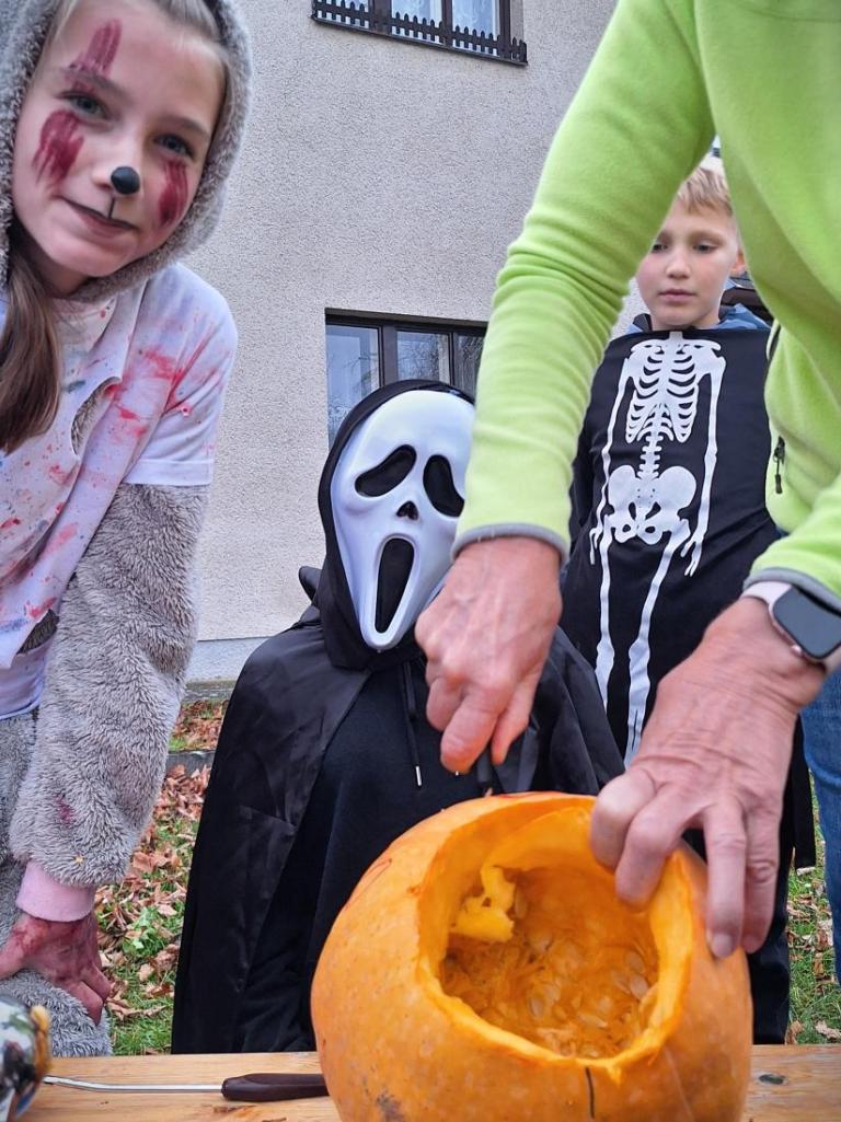 Halloween v Bojanovicích. Foto: Tereza Freidingerová