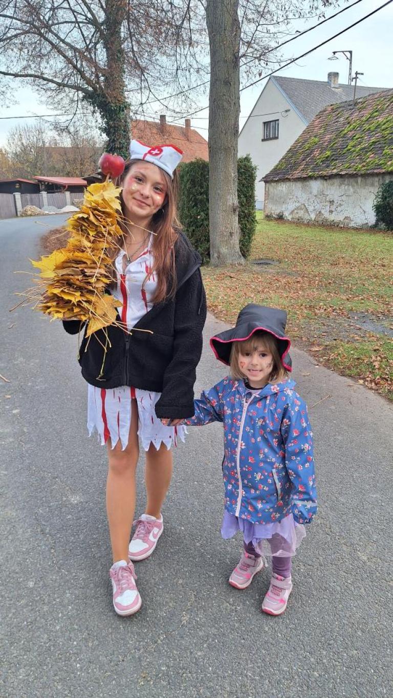 Halloween v Bojanovicích. Foto: Tereza Freidingerová