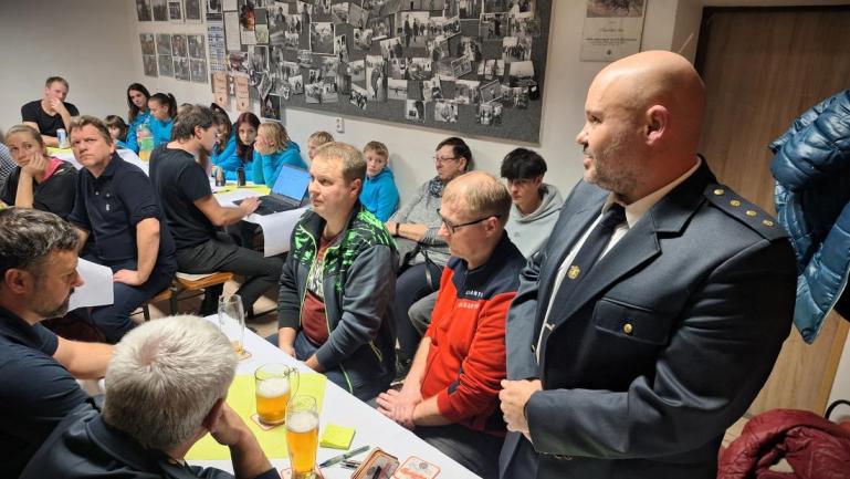 Valná hromada SDH Bojanovice. Foto: Tereza Freidingerová