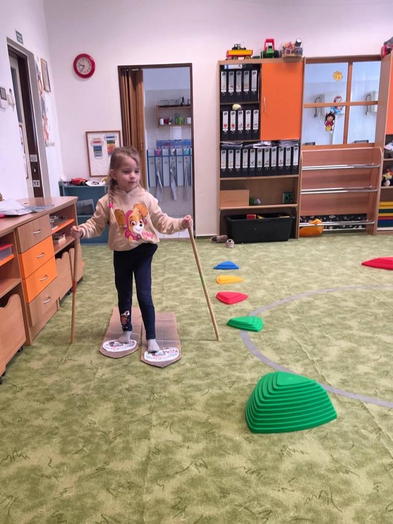 Rábský biatlon. Foto: archiv MŠ Rabí