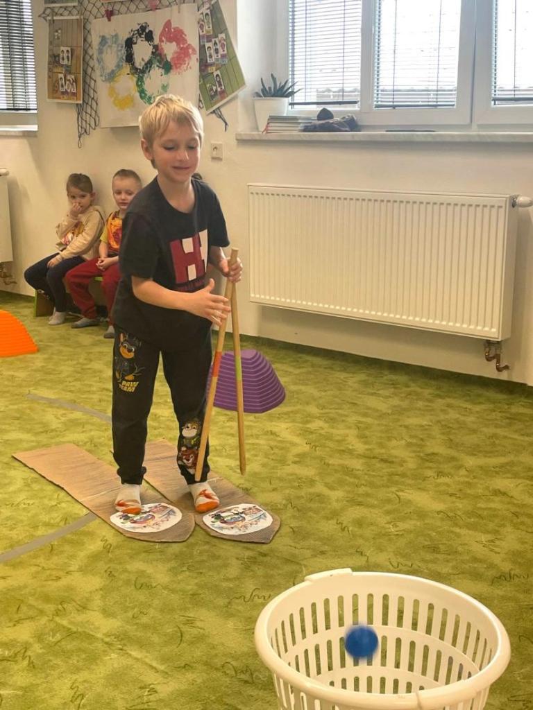 Rábský biatlon. Foto: archiv MŠ Rabí