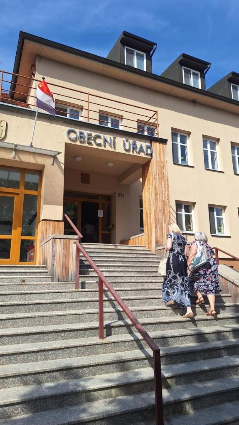 Slatnostní vyhlášení proběhlo v obřadní síni obecního úřadu Velehrad. Foto: Tereza Freidingerová