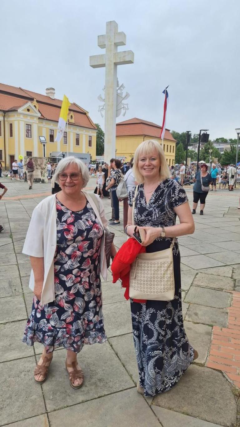 Odměnou nám byla návštěva Velehradu a koncertu Lidí dobré vůle. Foto: Tereza Freidingerová