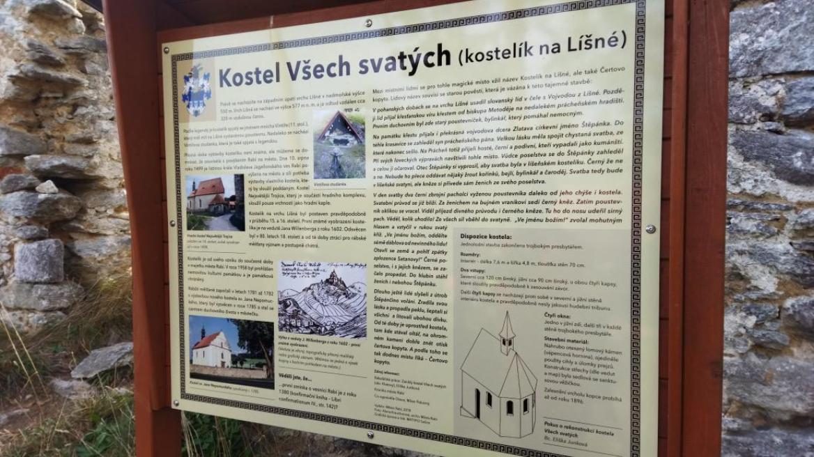 Kaple Všech svatých na Líšné.