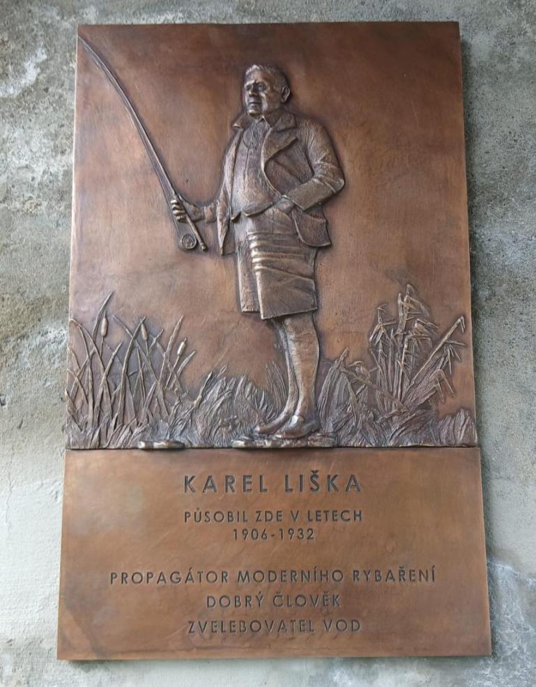 Plaketa Karla Lišky. 
